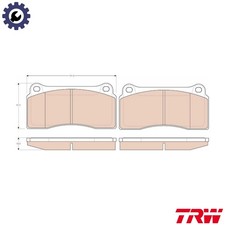 BRAKE PAD SET DISC BRAKE