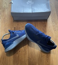 BQ8928-400 Nike Epic React Flyknit 2 Running Shoes Blue Void Sport Trainers