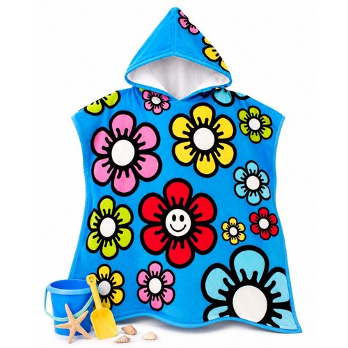 Kids hooded beach towel girls - towel,