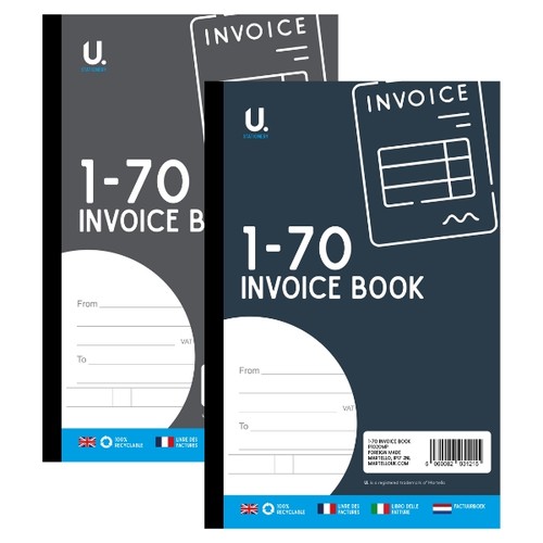 Invoice book carbon copy - book,