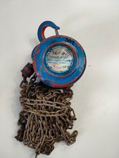 CHAIN BLOCK AND TACKLE MANUAL HOIST 1000kg, 6m Height Of Lift *Ex Hire*