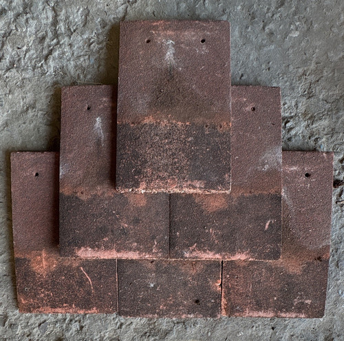 Concrete plain roof tiles