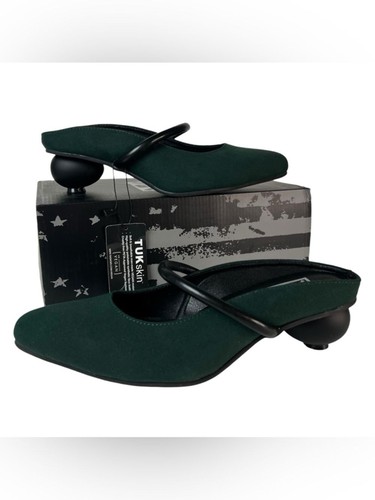 Nwt dark green mary - t.u.k.,