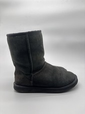 UGG Women’s Classic Short II boot Black Size Uk 5.5 Suede Shoes