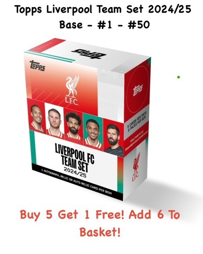 Topps liverpool team set - team,