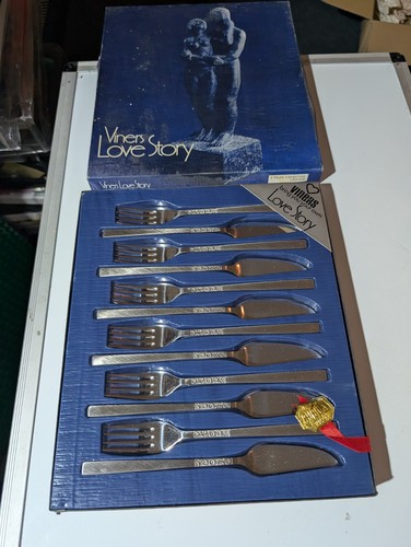 Vintage fish knifes - , forks