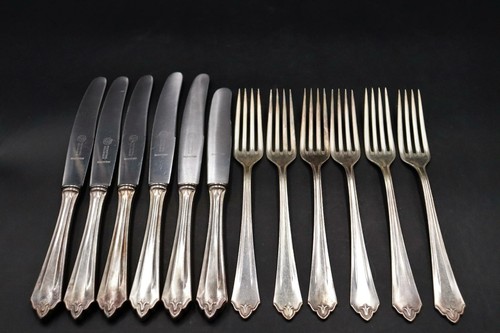 Art nouveau menu cutlery - nouveau, 100