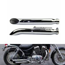 Exhaust Muffler Pipes For Suzuki VL 125 800 1500 Intruder Bobber Harley Yamaha