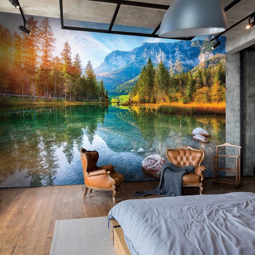 Mountains landscape lake - landscape,