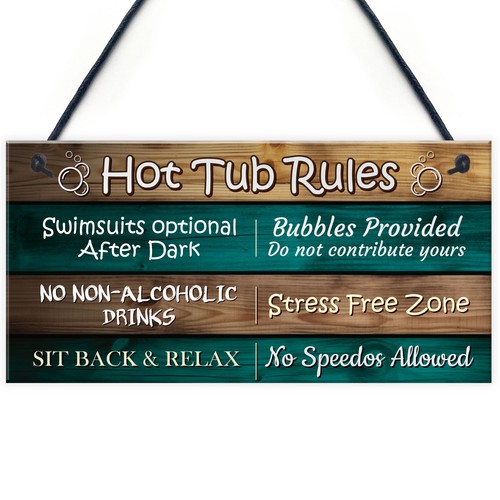 Funny hot tub rules - hot,