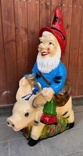 Garden gnome Postman - large