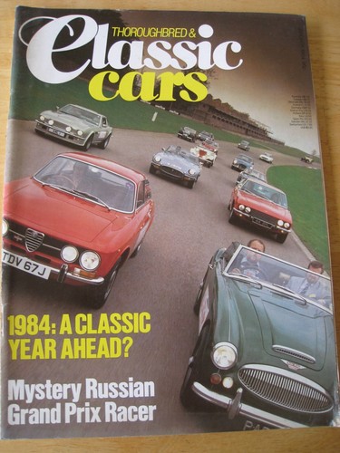 Classic cars magazine jan 1984 - cars,