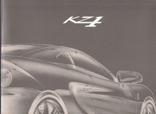 Ascari KZ-1 5-Litre V8 2001 UK Market Preview Foldout Sales Brochure