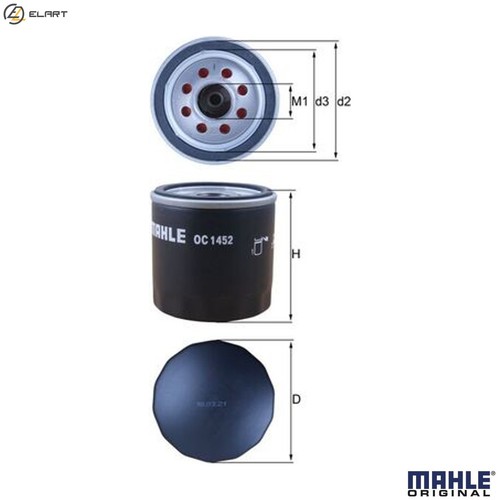 Oil filter 1452 for - for, ford