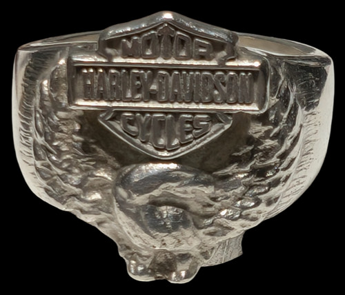 Vintage harley davidson eagle - davidson,