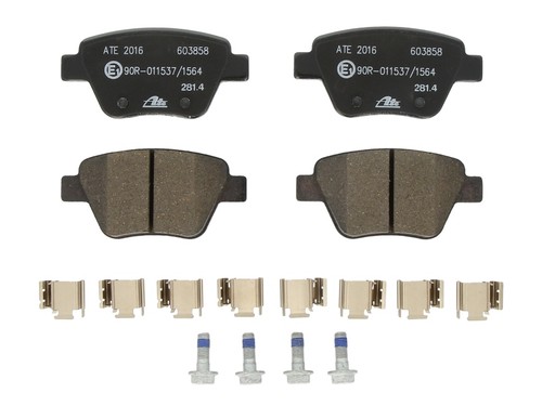 Brake pads set rear - brake, right