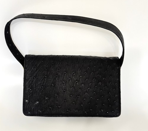 Vintage 1960s genuine ostrich - vintage,