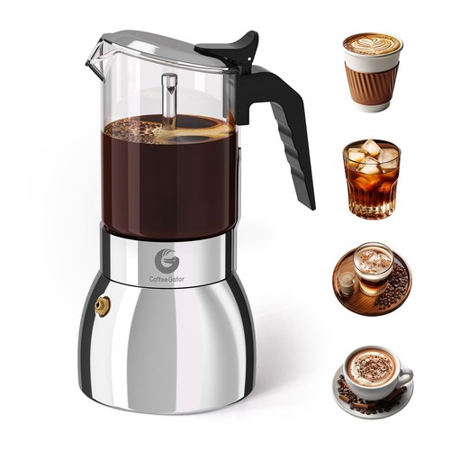 Coffee gator moka pot - coffee,