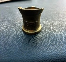 Antique Cast Brass Mortar with