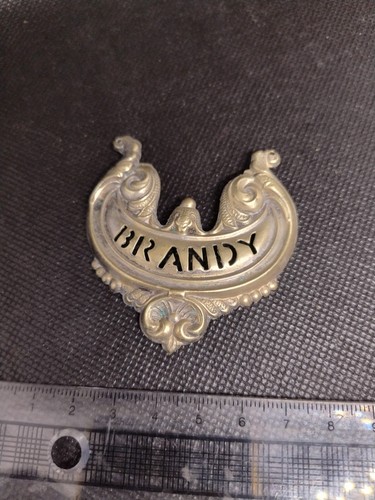 Brandy silver plated decanter - plated,