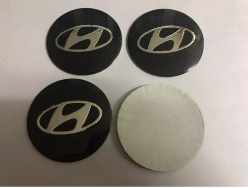 Sticker hyundai wheel - 4x,