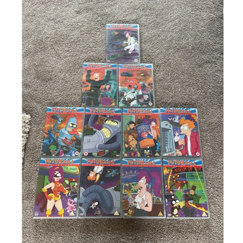 Futurama complete seasons 4 - complete, 1-4