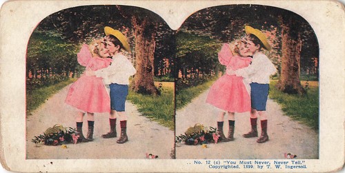 Stereoscopic view card - view,