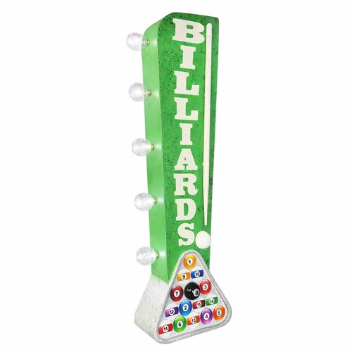 Billiards led marquee sign - marquee,