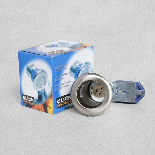Click 240v gu10 50w fixed - x,