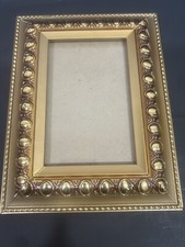 Picture Frame  Faux Wood Gold