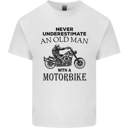 Old man motorbike biker - motorbike,