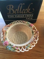 Belleek China Basket,  Annual