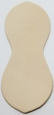 Natural leather trunk strap - natural,