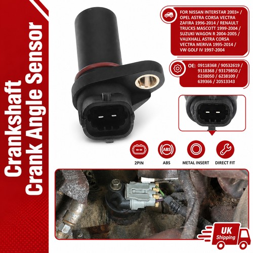 Crank angle sensor - angle,