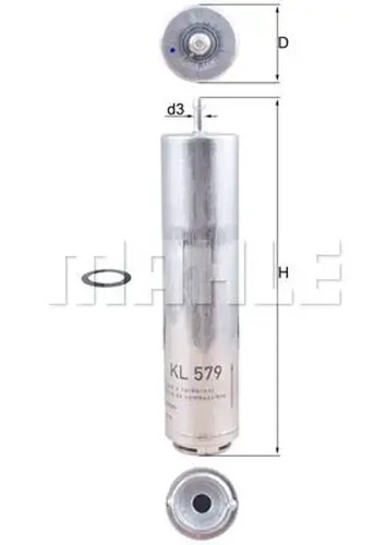 Fuel filter line - fuel, in-line