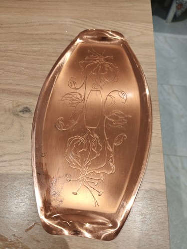 Vintage copper trinket - trinket, /