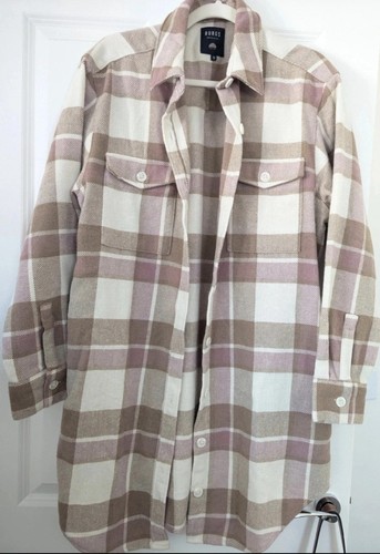 Burgs woman plaid shacket - shacket,