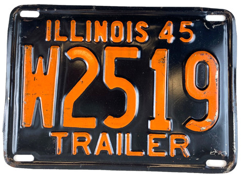 Vintage illinois 1945 trailer - vintage,
