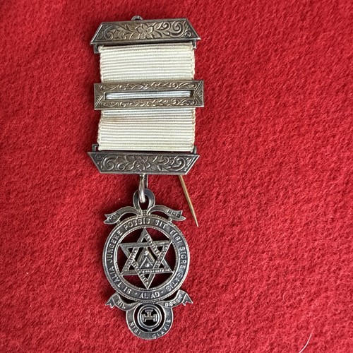 Antique silver masonic - antique, royal