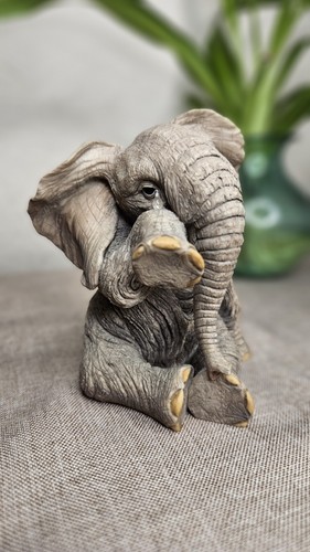 Tuskers elephant wiping tear - elephant,