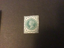 Green halfpenny mint og - gb,