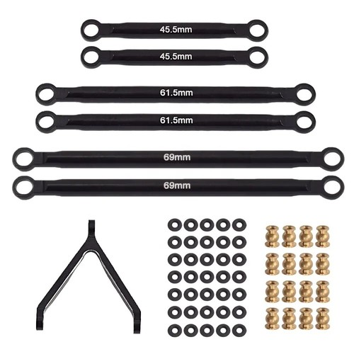 Axial scx24 aluminum tie rods - aluminum,