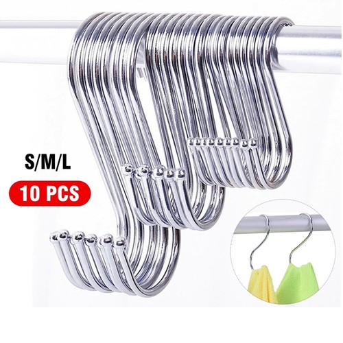 Hooks stainless steel - 10,