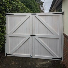Bespoke garden gates garage