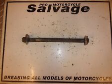 YAMAHA WR 125 X WR 125 X 2011:WHEEL SPINDLE ONLY NO BLOCKS - REAR:USED PARTS