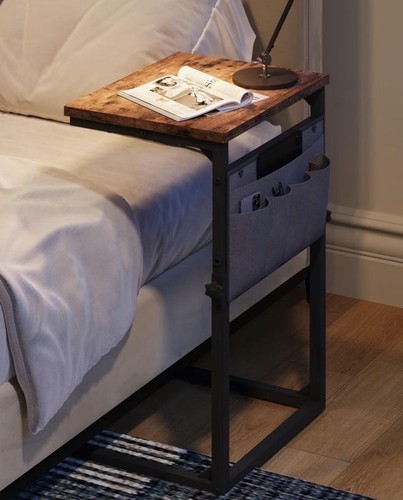 Adjustable overbed table with - overbed,