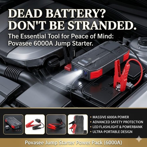 Povasee jump starter power - povasee,