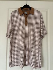 Callaway Golf Opti Dri Polo Shirt XL Mens Hedgehog Print Excellent condition 