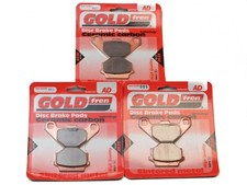 Brake Pads Front & Rear For Quadzilla QZ 300 XLC Complete Bike Set