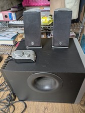 Logitech Z-2300 Subwoofer with speakers and remote control
